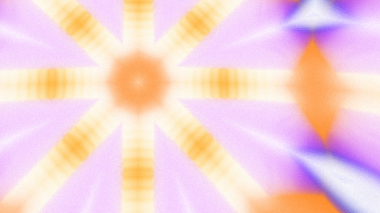 Yumuşak Grain desenli soyut Radyasyon Patlaması, Psikedelik Biçimli Simetrik Parıltı Şablonu, İnce Gürültülü Dairesel Abstrakt, Gradyan Akımlı Kaleydoskopik Yıldız Patlaması