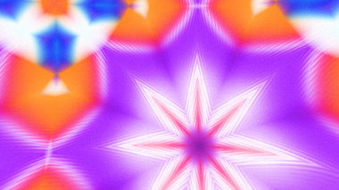 Yumuşak Grain desenli soyut Radyasyon Patlaması, Psikedelik Biçimli Simetrik Parıltı Şablonu, İnce Gürültülü Dairesel Abstrakt, Gradyan Akımlı Kaleydoskopik Yıldız Patlaması