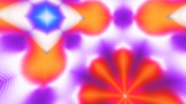 Yumuşak Grain desenli soyut Radyasyon Patlaması, Psikedelik Biçimli Simetrik Parıltı Şablonu, İnce Gürültülü Dairesel Abstrakt, Gradyan Akımlı Kaleydoskopik Yıldız Patlaması