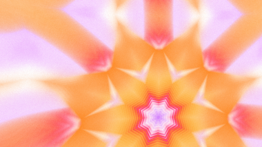 Yumuşak Grain desenli soyut Radyasyon Patlaması, Psikedelik Biçimli Simetrik Parıltı Şablonu, İnce Gürültülü Dairesel Abstrakt, Gradyan Akımlı Kaleydoskopik Yıldız Patlaması