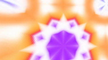 Yumuşak Grain desenli soyut Radyasyon Patlaması, Psikedelik Biçimli Simetrik Parıltı Şablonu, İnce Gürültülü Dairesel Abstrakt, Gradyan Akımlı Kaleydoskopik Yıldız Patlaması