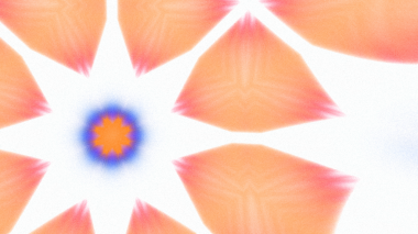 Yumuşak Grain desenli soyut Radyasyon Patlaması, Psikedelik Biçimli Simetrik Parıltı Şablonu, İnce Gürültülü Dairesel Abstrakt, Gradyan Akımlı Kaleydoskopik Yıldız Patlaması