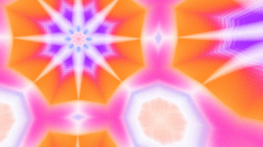 Yumuşak Grain desenli soyut Radyasyon Patlaması, Psikedelik Biçimli Simetrik Parıltı Şablonu, İnce Gürültülü Dairesel Abstrakt, Gradyan Akımlı Kaleydoskopik Yıldız Patlaması
