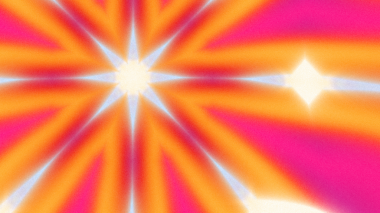 Yumuşak Grain desenli soyut Radyasyon Patlaması, Psikedelik Biçimli Simetrik Parıltı Şablonu, İnce Gürültülü Dairesel Abstrakt, Gradyan Akımlı Kaleydoskopik Yıldız Patlaması