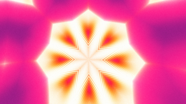 Yumuşak Grain desenli soyut Radyasyon Patlaması, Psikedelik Biçimli Simetrik Parıltı Şablonu, İnce Gürültülü Dairesel Abstrakt, Gradyan Akımlı Kaleydoskopik Yıldız Patlaması