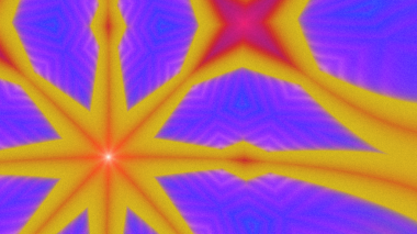 Yumuşak Grain desenli soyut Radyasyon Patlaması, Psikedelik Biçimli Simetrik Parıltı Şablonu, İnce Gürültülü Dairesel Abstrakt, Gradyan Akımlı Kaleydoskopik Yıldız Patlaması
