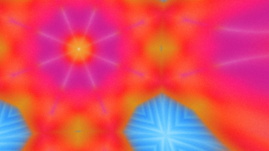 Yumuşak Grain desenli soyut Radyasyon Patlaması, Psikedelik Biçimli Simetrik Parıltı Şablonu, İnce Gürültülü Dairesel Abstrakt, Gradyan Akımlı Kaleydoskopik Yıldız Patlaması