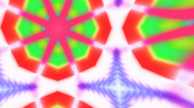 Yumuşak Grain desenli soyut Radyasyon Patlaması, Psikedelik Biçimli Simetrik Parıltı Şablonu, İnce Gürültülü Dairesel Abstrakt, Gradyan Akımlı Kaleydoskopik Yıldız Patlaması