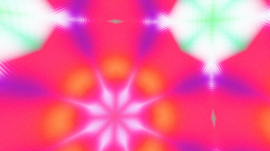 Yumuşak Grain desenli soyut Radyasyon Patlaması, Psikedelik Biçimli Simetrik Parıltı Şablonu, İnce Gürültülü Dairesel Abstrakt, Gradyan Akımlı Kaleydoskopik Yıldız Patlaması