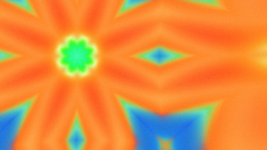 Yumuşak Grain desenli soyut Radyasyon Patlaması, Psikedelik Biçimli Simetrik Parıltı Şablonu, İnce Gürültülü Dairesel Abstrakt, Gradyan Akımlı Kaleydoskopik Yıldız Patlaması