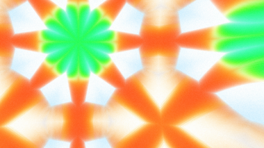 Yumuşak Grain desenli soyut Radyasyon Patlaması, Psikedelik Biçimli Simetrik Parıltı Şablonu, İnce Gürültülü Dairesel Abstrakt, Gradyan Akımlı Kaleydoskopik Yıldız Patlaması