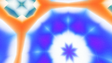 Yumuşak Grain desenli soyut Radyasyon Patlaması, Psikedelik Biçimli Simetrik Parıltı Şablonu, İnce Gürültülü Dairesel Abstrakt, Gradyan Akımlı Kaleydoskopik Yıldız Patlaması