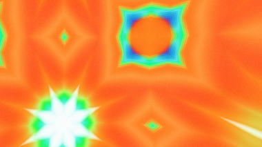 Yumuşak Grain desenli soyut Radyasyon Patlaması, Psikedelik Biçimli Simetrik Parıltı Şablonu, İnce Gürültülü Dairesel Abstrakt, Gradyan Akımlı Kaleydoskopik Yıldız Patlaması