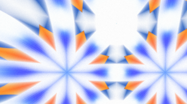 Yumuşak Grain desenli soyut Radyasyon Patlaması, Psikedelik Biçimli Simetrik Parıltı Şablonu, İnce Gürültülü Dairesel Abstrakt, Gradyan Akımlı Kaleydoskopik Yıldız Patlaması