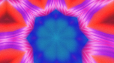 Yumuşak Grain desenli soyut Radyasyon Patlaması, Psikedelik Biçimli Simetrik Parıltı Şablonu, İnce Gürültülü Dairesel Abstrakt, Gradyan Akımlı Kaleydoskopik Yıldız Patlaması