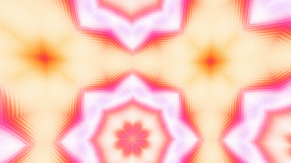 Yumuşak Grain desenli soyut Radyasyon Patlaması, Psikedelik Biçimli Simetrik Parıltı Şablonu, İnce Gürültülü Dairesel Abstrakt, Gradyan Akımlı Kaleydoskopik Yıldız Patlaması