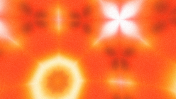 Yumuşak Grain desenli soyut Radyasyon Patlaması, Psikedelik Biçimli Simetrik Parıltı Şablonu, İnce Gürültülü Dairesel Abstrakt, Gradyan Akımlı Kaleydoskopik Yıldız Patlaması