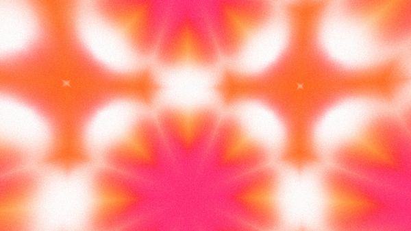 Yumuşak Grain desenli soyut Radyasyon Patlaması, Psikedelik Biçimli Simetrik Parıltı Şablonu, İnce Gürültülü Dairesel Abstrakt, Gradyan Akımlı Kaleydoskopik Yıldız Patlaması