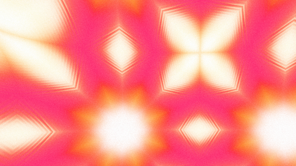 Yumuşak Grain desenli soyut Radyasyon Patlaması, Psikedelik Biçimli Simetrik Parıltı Şablonu, İnce Gürültülü Dairesel Abstrakt, Gradyan Akımlı Kaleydoskopik Yıldız Patlaması