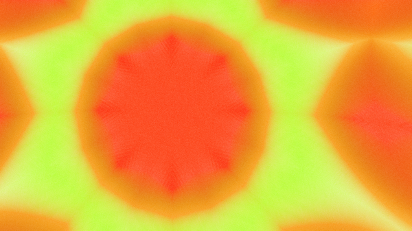 Yumuşak Grain desenli soyut Radyasyon Patlaması, Psikedelik Biçimli Simetrik Parıltı Şablonu, İnce Gürültülü Dairesel Abstrakt, Gradyan Akımlı Kaleydoskopik Yıldız Patlaması