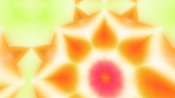 Yumuşak Grain desenli soyut Radyasyon Patlaması, Psikedelik Biçimli Simetrik Parıltı Şablonu, İnce Gürültülü Dairesel Abstrakt, Gradyan Akımlı Kaleydoskopik Yıldız Patlaması