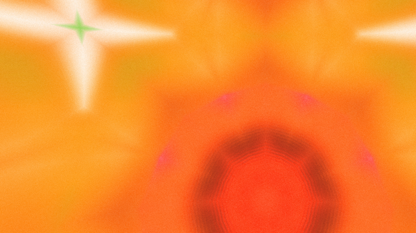 Yumuşak Grain desenli soyut Radyasyon Patlaması, Psikedelik Biçimli Simetrik Parıltı Şablonu, İnce Gürültülü Dairesel Abstrakt, Gradyan Akımlı Kaleydoskopik Yıldız Patlaması