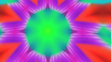 Yumuşak Grain desenli soyut Radyasyon Patlaması, Psikedelik Biçimli Simetrik Parıltı Şablonu, İnce Gürültülü Dairesel Abstrakt, Gradyan Akımlı Kaleydoskopik Yıldız Patlaması