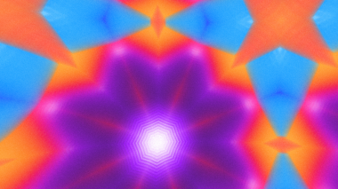 Yumuşak Grain desenli soyut Radyasyon Patlaması, Psikedelik Biçimli Simetrik Parıltı Şablonu, İnce Gürültülü Dairesel Abstrakt, Gradyan Akımlı Kaleydoskopik Yıldız Patlaması