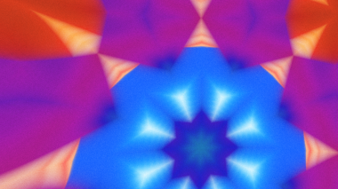 Yumuşak Grain desenli soyut Radyasyon Patlaması, Psikedelik Biçimli Simetrik Parıltı Şablonu, İnce Gürültülü Dairesel Abstrakt, Gradyan Akımlı Kaleydoskopik Yıldız Patlaması