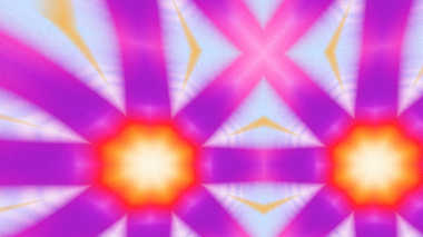 Yumuşak Grain desenli soyut Radyasyon Patlaması, Psikedelik Biçimli Simetrik Parıltı Şablonu, İnce Gürültülü Dairesel Abstrakt, Gradyan Akımlı Kaleydoskopik Yıldız Patlaması