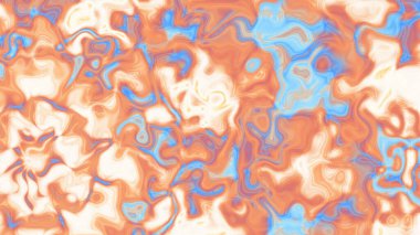 Organik Akış ile Akışkan Mermer Doku, Dalgalı Yapısı ile Soyut Sıvı Desen, Yumuşak Dönüşümlü Erimiş Yüzey Tasarımı, Mermer Efektli Psikedelik Girdap Dokuları