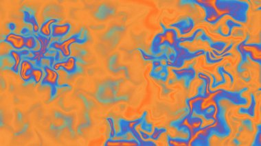 Organik Akış ile Akışkan Mermer Doku, Dalgalı Yapısı ile Soyut Sıvı Desen, Yumuşak Dönüşümlü Erimiş Yüzey Tasarımı, Mermer Efektli Psikedelik Girdap Dokuları