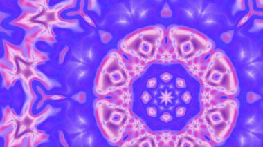 Yumuşak Grain desenli soyut Radyasyon Patlaması, Psikedelik Biçimli Simetrik Parıltı Şablonu, İnce Gürültülü Dairesel Abstrakt, Gradyan Akımlı Kaleydoskopik Yıldız Patlaması