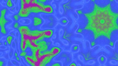 Yumuşak Grain desenli soyut Radyasyon Patlaması, Psikedelik Biçimli Simetrik Parıltı Şablonu, İnce Gürültülü Dairesel Abstrakt, Gradyan Akımlı Kaleydoskopik Yıldız Patlaması