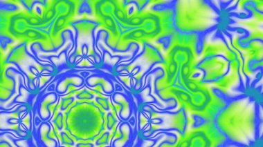 Yumuşak Grain desenli soyut Radyasyon Patlaması, Psikedelik Biçimli Simetrik Parıltı Şablonu, İnce Gürültülü Dairesel Abstrakt, Gradyan Akımlı Kaleydoskopik Yıldız Patlaması