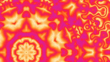 Yumuşak Grain desenli soyut Radyasyon Patlaması, Psikedelik Biçimli Simetrik Parıltı Şablonu, İnce Gürültülü Dairesel Abstrakt, Gradyan Akımlı Kaleydoskopik Yıldız Patlaması