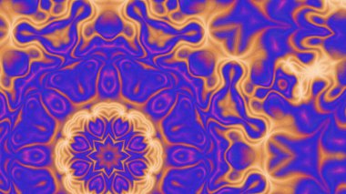 Yumuşak Grain desenli soyut Radyasyon Patlaması, Psikedelik Biçimli Simetrik Parıltı Şablonu, İnce Gürültülü Dairesel Abstrakt, Gradyan Akımlı Kaleydoskopik Yıldız Patlaması