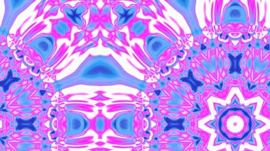 Yumuşak Grain desenli soyut Radyasyon Patlaması, Psikedelik Biçimli Simetrik Parıltı Şablonu, İnce Gürültülü Dairesel Abstrakt, Gradyan Akımlı Kaleydoskopik Yıldız Patlaması