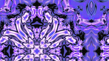 Yumuşak Grain desenli soyut Radyasyon Patlaması, Psikedelik Biçimli Simetrik Parıltı Şablonu, İnce Gürültülü Dairesel Abstrakt, Gradyan Akımlı Kaleydoskopik Yıldız Patlaması