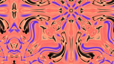 Yumuşak Grain desenli soyut Radyasyon Patlaması, Psikedelik Biçimli Simetrik Parıltı Şablonu, İnce Gürültülü Dairesel Abstrakt, Gradyan Akımlı Kaleydoskopik Yıldız Patlaması