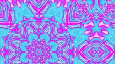 Yumuşak Grain desenli soyut Radyasyon Patlaması, Psikedelik Biçimli Simetrik Parıltı Şablonu, İnce Gürültülü Dairesel Abstrakt, Gradyan Akımlı Kaleydoskopik Yıldız Patlaması