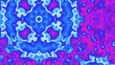 Yumuşak Grain desenli soyut Radyasyon Patlaması, Psikedelik Biçimli Simetrik Parıltı Şablonu, İnce Gürültülü Dairesel Abstrakt, Gradyan Akımlı Kaleydoskopik Yıldız Patlaması