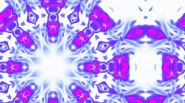 Yumuşak Grain desenli soyut Radyasyon Patlaması, Psikedelik Biçimli Simetrik Parıltı Şablonu, İnce Gürültülü Dairesel Abstrakt, Gradyan Akımlı Kaleydoskopik Yıldız Patlaması