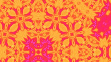 Yumuşak Grain desenli soyut Radyasyon Patlaması, Psikedelik Biçimli Simetrik Parıltı Şablonu, İnce Gürültülü Dairesel Abstrakt, Gradyan Akımlı Kaleydoskopik Yıldız Patlaması