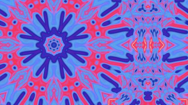 Yumuşak Grain desenli soyut Radyasyon Patlaması, Psikedelik Biçimli Simetrik Parıltı Şablonu, İnce Gürültülü Dairesel Abstrakt, Gradyan Akımlı Kaleydoskopik Yıldız Patlaması