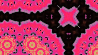 Yumuşak Grain desenli soyut Radyasyon Patlaması, Psikedelik Biçimli Simetrik Parıltı Şablonu, İnce Gürültülü Dairesel Abstrakt, Gradyan Akımlı Kaleydoskopik Yıldız Patlaması