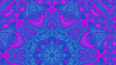 Yumuşak Grain desenli soyut Radyasyon Patlaması, Psikedelik Biçimli Simetrik Parıltı Şablonu, İnce Gürültülü Dairesel Abstrakt, Gradyan Akımlı Kaleydoskopik Yıldız Patlaması