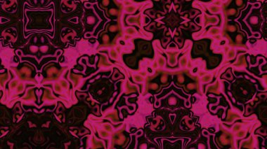 Yumuşak Grain desenli soyut Radyasyon Patlaması, Psikedelik Biçimli Simetrik Parıltı Şablonu, İnce Gürültülü Dairesel Abstrakt, Gradyan Akımlı Kaleydoskopik Yıldız Patlaması