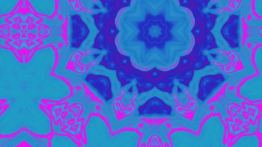 Yumuşak Grain desenli soyut Radyasyon Patlaması, Psikedelik Biçimli Simetrik Parıltı Şablonu, İnce Gürültülü Dairesel Abstrakt, Gradyan Akımlı Kaleydoskopik Yıldız Patlaması