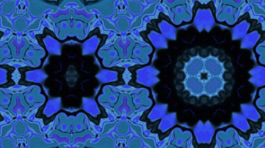 Yumuşak Grain desenli soyut Radyasyon Patlaması, Psikedelik Biçimli Simetrik Parıltı Şablonu, İnce Gürültülü Dairesel Abstrakt, Gradyan Akımlı Kaleydoskopik Yıldız Patlaması